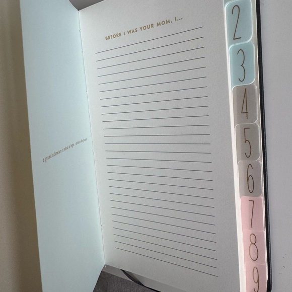 Kate Spade Black and White Polka Dot Pregnancy Journal - Picture 5 of 5